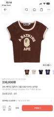 MOUSSY A BATHING APE HENRY NECK L/S TEE - メルカリ
