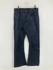 SUPERFINE デニムパンツ 29 ネイビー リジッド・ワンウォッシュ レギュラー フレア・ブーツカット スキニー・タイト 無地 フルレングス メンズのサムネイル