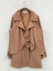 one after another NICE CLAUP ワンアフターアナザーナイスクラップ トレンチコート 1 ベージュ 無地 ミドル丈 フードなし レディースのサムネイル