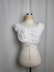 えりか。A14 フレンチリネンドロストシャツ　白 えりか様専用。A14 フレンチリネンドロストシャツ 白 - メルカリ