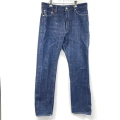 【中古】BIG JOHN XXXX-EXTRA XX002 ストレートパンツ インディゴ W32 L33 ビッグジョン[17]のサムネイル