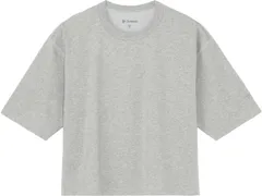シースリーフィット C3fit リオプティマム プレーティングジャージ ショートティーシャツ レディース 女性 ボディーケア リカバリー トップス Tシャツ 半袖 部屋着 光電子 吸汗 速乾  GCW45102 XG ミックスグレーのサムネイル