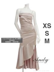 Andy ベアトップ ワインレッドAndy アンディ サテン an-on3030 - メルカリ