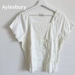 Aylesbury アリスバーリー　ホワイト　レース　フリル　Tシャツのサムネイル