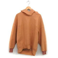 ラウンジドレス ガリャルダガランテ Loungedress GALLARDAGALANTE ニット パーカー ビッグシルエット ドロップショルダー 長袖 F キャメル /NT25のサムネイル