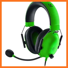 【新品】 Razer BlackShark V2 X Green ゲーミングヘッドセット 3.5mmアナログ 7.1ch サラウンド 特許技術採用50mmドライバ 単一指向性マイク ノイズキャンセリング 高遮音性イヤーカップ 軽量240g PC PS4 P 0のサムネイル