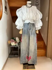 ワイド デニム パンツのサムネイル