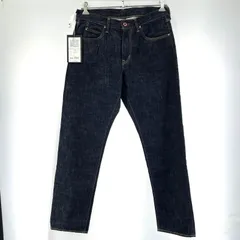 【中古】CUNE ジーパン-普通22-U2 カラー サイズ34 イエロー/ネイビー[19]のサムネイル