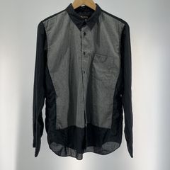 comme des garçons homme アセテートシワ加工シャツ - メルカリ