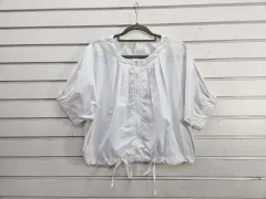 白 裾 紐装飾 袖 バンド ショート アウター / 宝探し 天使のサムネイル