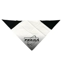 【新着】PRADA 三角 コットン ブラック、ホワイト スカーフのサムネイル
