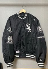 美品】プロスタンダード ホワイトソックス スタジャン L 黒 MLB - メルカリ