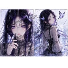 ☆ 毒の花 皐月恵 技法 ミクスドメディア シリアルナンバー 38 - メルカリ