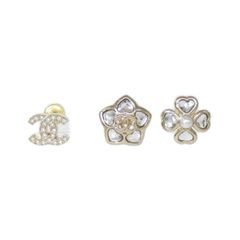 新品】 CHANEL ミニピアス 3点セット 箱付き - メルカリ