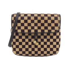 極美品】DELVAUX カミーユPM シェーブル ショコラ ショルダーバッグ