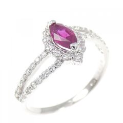 卸前事前公開 天然ルビー 1.063ct ハート D0.31ct 中ソ - メルカリ