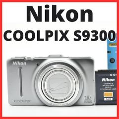 Nikon COOLPIX S9300 ブラック デジカメ 933 - メルカリ