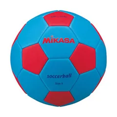 ミカサ（MIKASA）　STPEF4SBLR  サッカー  ボール  スマイルサッカー 4号球 サックスブルー×ライトレッド  22SSのサムネイル