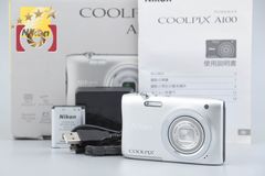 Nikon COOLPIX A100 シルバー 元箱付 充電器付 動作品 - メルカリ