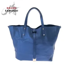 美品 TIFFANY&Co. ティファニー メタリックブルー シルバー金具 レザー ハンドバッグ レディース 506360【中古】のサムネイル