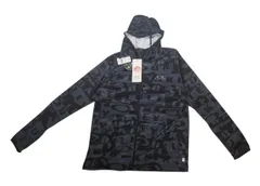 未使用　オークリー パーカー ジュニア フーディー ジャケット UPF50+　リフレクター　吸汗速乾　UVカット　キッズ  OAKLEY 子ども用 150 子供服 吸汗速乾 男の子　女の子　ロゴ　トップス ENHANCE KNIT HOODY JKT YTR のサムネイル