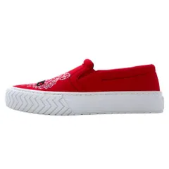KENZO スリッポン スニーカー 22.5cm レッド ネオプレーン タイガーヘッド K-SKATE SLIP-ON SNEAKER T ポルトガル製 未使用品のサムネイル