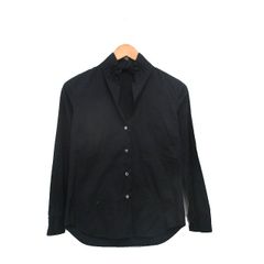Robes&Confections サマーウール シャツ 長袖 ボタン 黒 3 - メルカリ