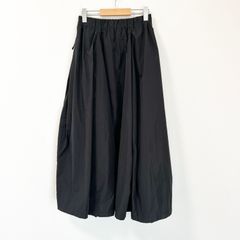 ゴーシュ カツラギワイドキュロットパンツ 黒 サイズ2 - メルカリ