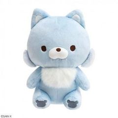 チャイロイコグマ&アオイコオオカミ なかよしぬいぐるみ - メルカリ