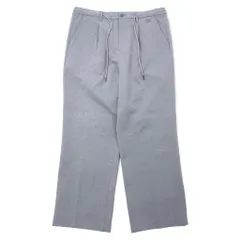 LACOSTE ストレッチ ストレート トラウザーズ イージーパンツ 46 グレー ポリエステル RELAXED FIT HH073ELのサムネイル