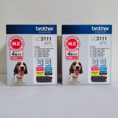 Brother 純正インクLC3111 4PK2PKセットとバラ5個+おまけ4個 - メルカリ