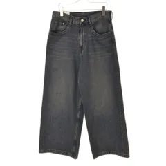 【H&M】1246008 ワイドデニムパンツ