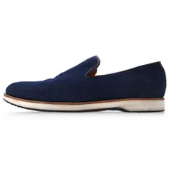 polpetta × Brilla per il gusto ( BEAMS ) デニム スリッポン ローファー 25.5cm ブルー レザー切り替え SPORTOのサムネイル