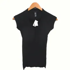 デュラスアンビエント DURAS ambient タグ付き カットソー Tシャツ Uネック ラグランスリーブ 半袖 F 黒 ブラック /TTのサムネイル