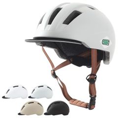 【SG Certified】 Bicycle Helmet 【Ultra-lightweight 270g x Detachable Visor】 Okayama Adult Size Adjustable 57-61cm Student Commuting School SG Standard SG Mark sg Women's Men's Road Bike Co?Goods (Co-Goods) ma 93defd8d