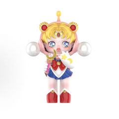 [즉납] 신품 POP MART SKULLPANDA × Sailor Moon 미소녀 전사 세일러 문 피규어 컬렉션 약 18cm