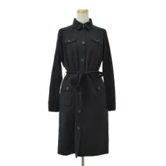 【NOBLESPICKANDSPAN】カシミヤ混ウールシャツワンピース ロング長袖ワンピースのサムネイル