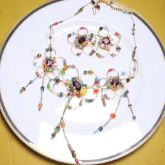 レア　Christian Lacroix　クリスチャンラクロワ　ネックレス　イヤリング　セット　希少のサムネイル