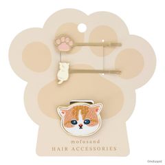 アレクサンドルドゥパリ】ネコモチーフ ヘアピン ヘアアクセサリー