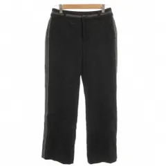 23区 オンワード樫山 パンツ ウール 64 黒 ブラック サイドライン フルレングス /SC ■ECF003のサムネイル
