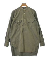 美品✨21ss サイズ1 コモリ プルオーバーシャツ ベタシャン 緑 - メルカリ