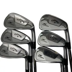 【中古】 キャロウェイ X FORGED STAR(2021) 6S アイアンセット IR NS PRO MODUS3 TOUR105 (フレックスS) メンズ 男性用 右利き 右用 Cランク ゴルフクラブのサムネイル