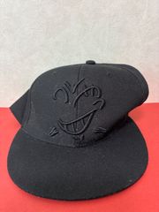 美品】KNOSIS 刺繍ロゴメッシュキャップ ブラック - メルカリ