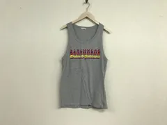 本物ドルチェアンドガッバーナDOLCE&GABBANAドルガバビーチウェアコットンプリントタンクトップメンズサーフアメカジミリタリーストリートスケーターワークビジネススーツモードゴルフドレスバイカーグレーイタリア製Mのサムネイル