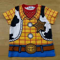 東京ディズニーリゾートなりきりウッディーTシャツ◎美品◎サイズ90のサムネイル