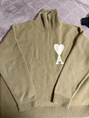 (XL) アミ インタルシア タートルネック ニットのサムネイル