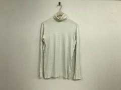 本物サンスペルSUNSPELコットンボーダー柄タートルネック長袖ロンTシャツメンズサーフアメカジミリタリーワークスケーターストリートビジネススーツゴルフ緑グリーンMイングランド製イギリスのサムネイル