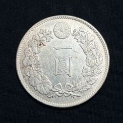 貿易銀 円銀 明治九年 丸銀右打 銀貨 - メルカリ