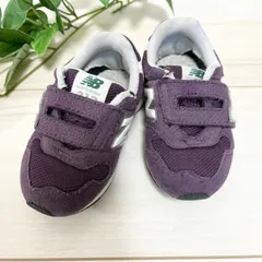 🉐 New Balance 313 ベビーシューズ 13.0cm 紫 記名あり