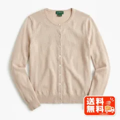 J.CREW ジェイクルー コットン ニットカーディガン ベージュ S theory風のサムネイル